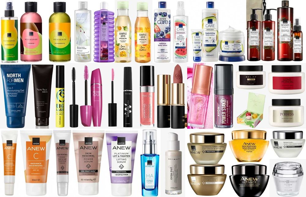 НАЛИЧНИ продукти  от Avon и Oriflame
