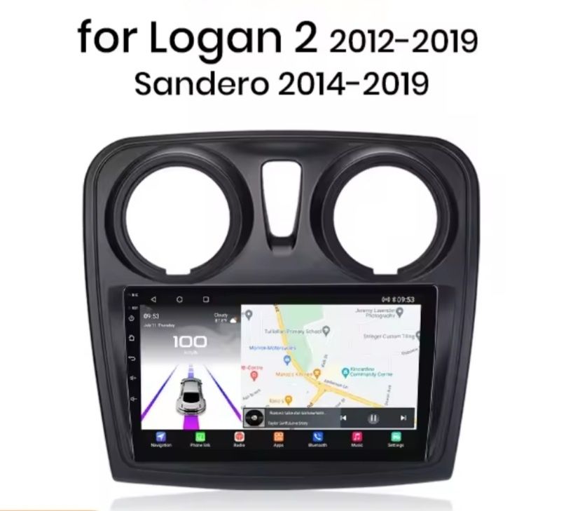 Navigatie Android dedicata Dacia Logan/Sandero 2014-2019