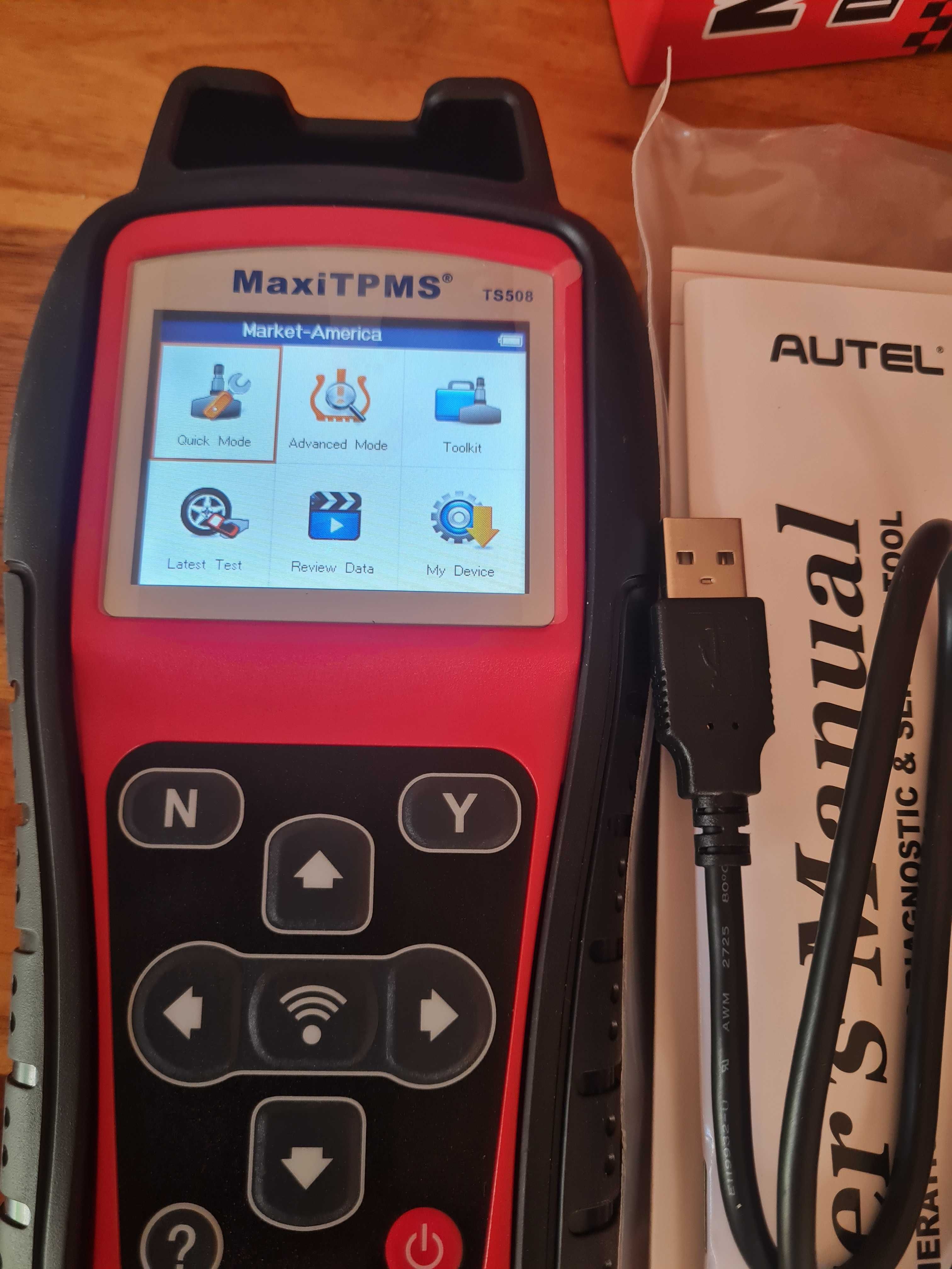 Уред за програмиране на TPMS Датчици Autel MaxiTPMS TS508