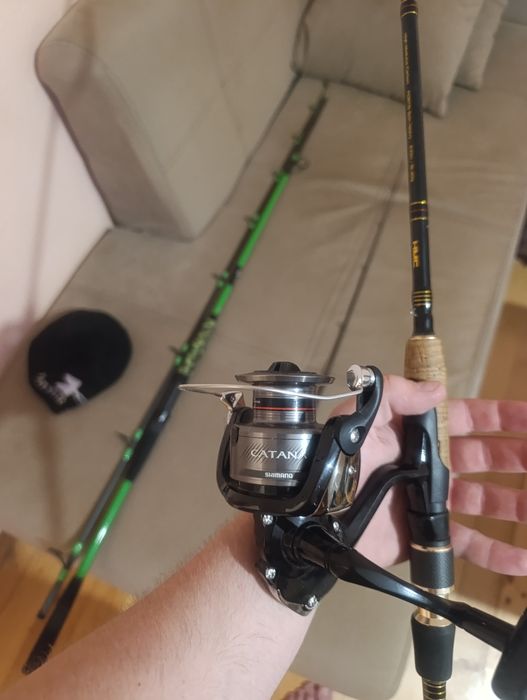 Спининг въдица Formax и макара Shimano Catana