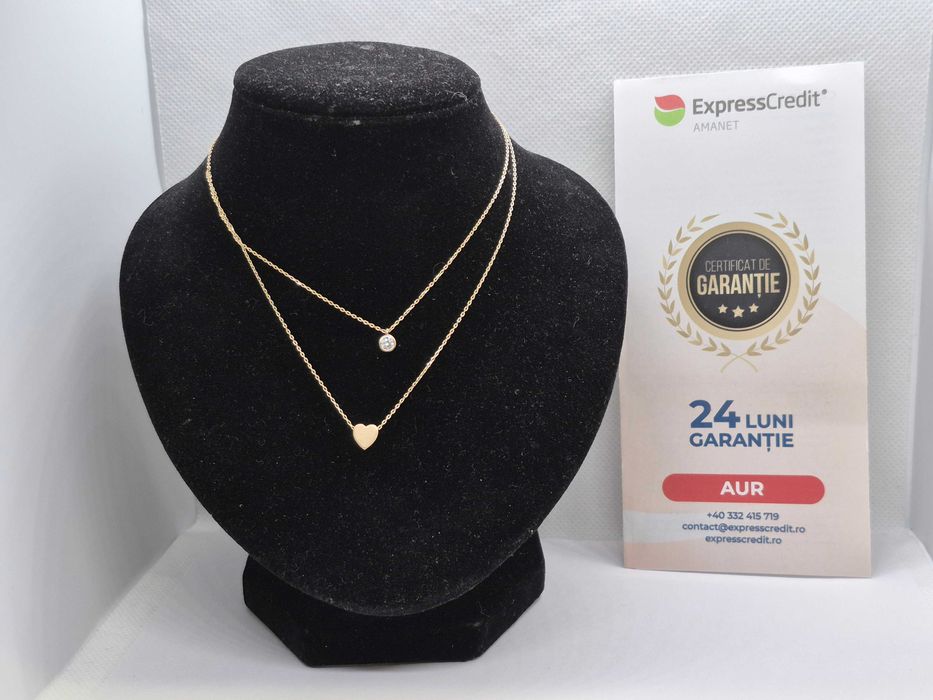 Lant aur 14k 2.17g  (AG4 Dacia b.50095) Garantie 2 ani