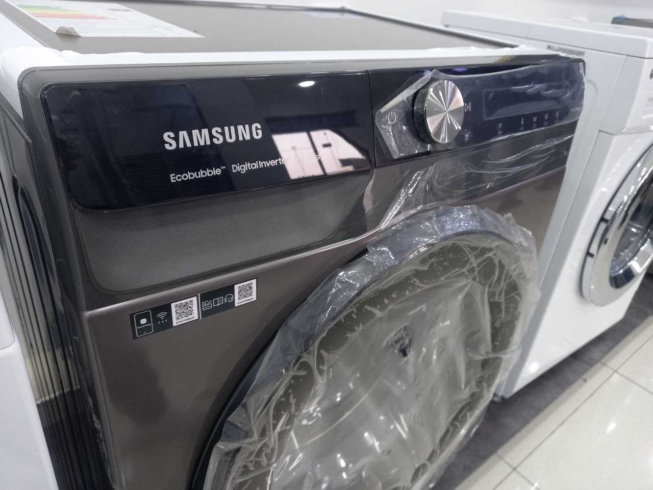 Стиральная машина Samsung 8 Кг WW80AG6S28AX Steam, Inverter