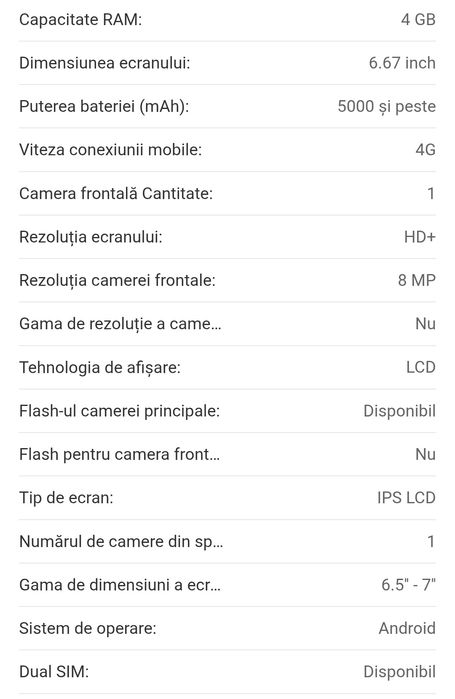 Telefon motorola  g 05