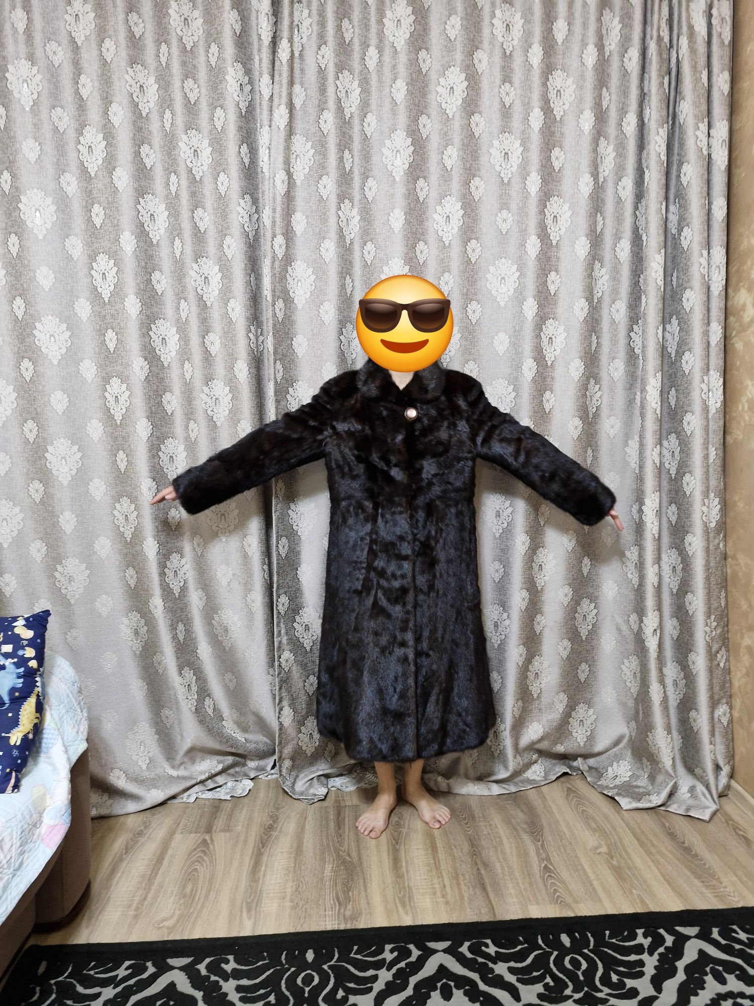 Норковую шуба на Kaspi red.