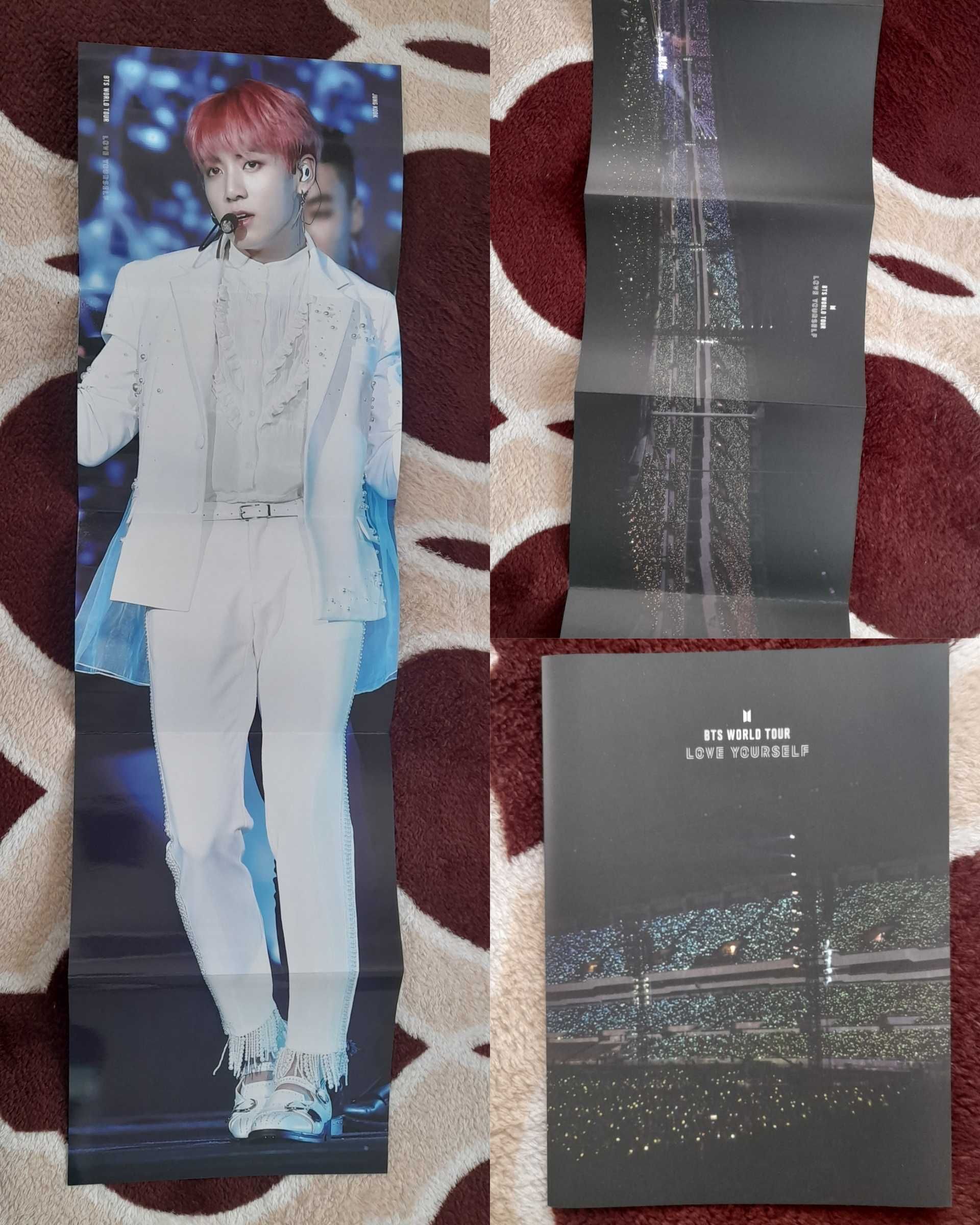 Poster oficial kpop BTS Jungkook LY World Tour in Seoul DVD 2018