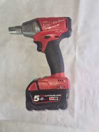 Impact milwaukee M18 FIWF12 +baterie 5 Ah