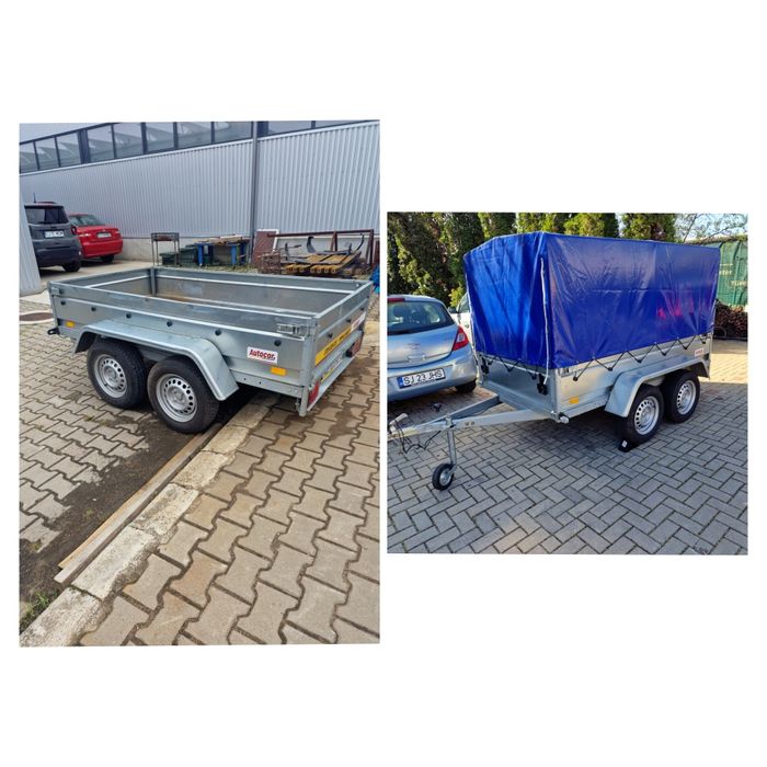Închiriere remorca 750kg--Cat.B---Transport marfă
