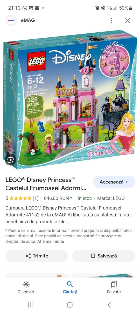 Seturi lego Disney si Lego Friends