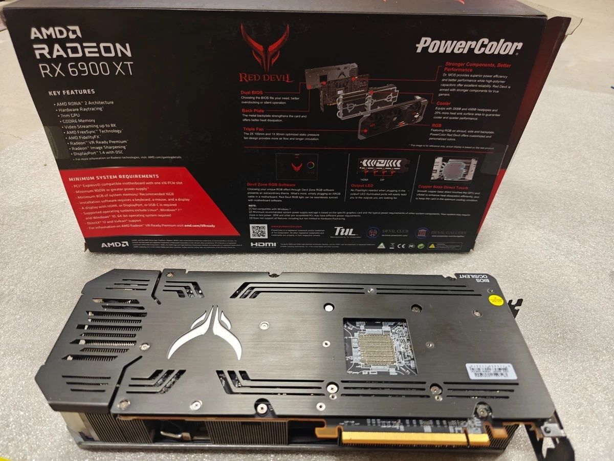 Rx 6900XT 16GB  Powercolor RedDevil