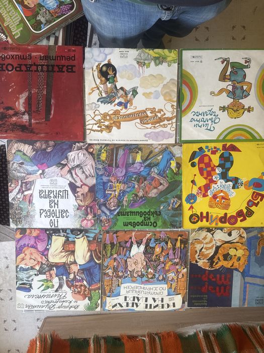 Стари геамофонни плочи