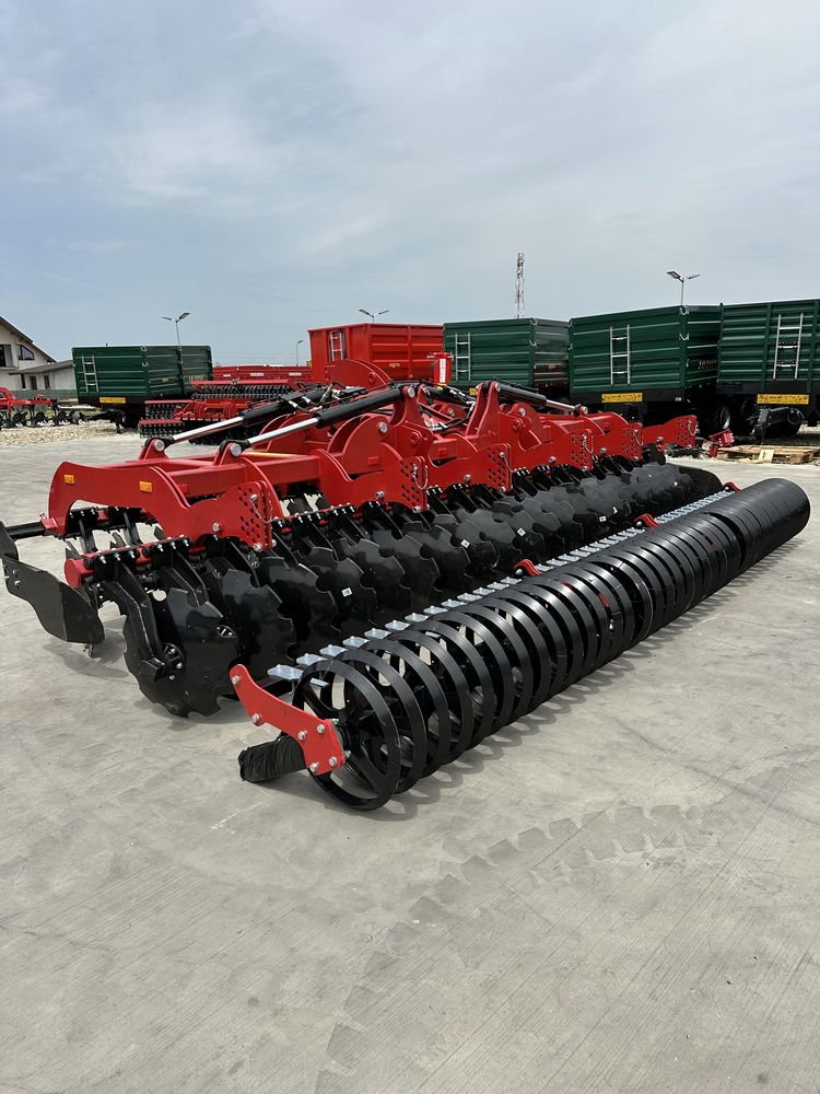 Teradisc 5 m rabatare hidraulica, disc greu mega