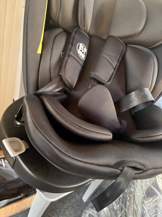 Scaun auto buff boof bebe cu isofix si rotire la 360 de grade