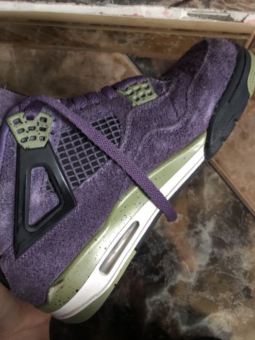 Jordan 4 Retro Canyon Purple