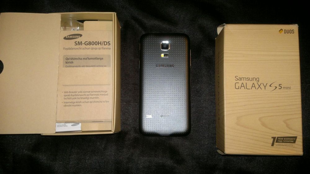Samsung Galaxy S5 mini duos Black saphire