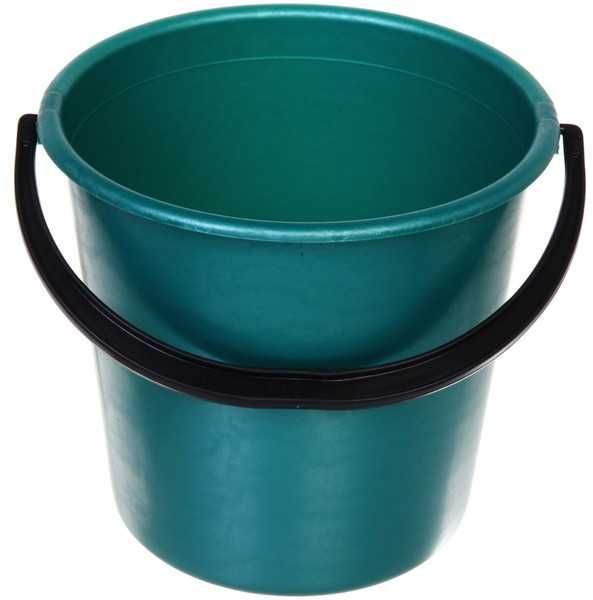 Ведро хозяйственное 10л / Ведро пластиковое 10л / Пластиковое ведро