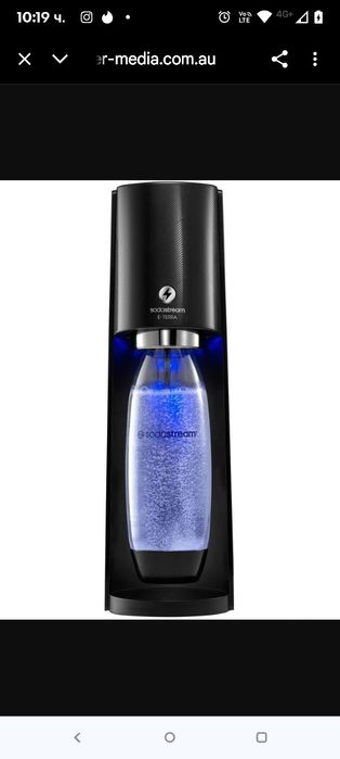 Електрическа машина за газирана вода Sodastream E-Terra