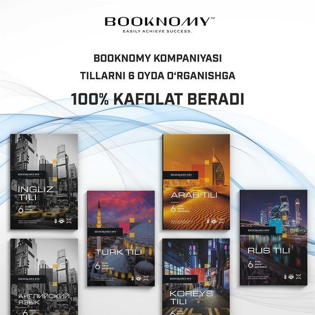 Booknomy ingliz tili rus tili koreys tili kitoblari Tedbook smartbook