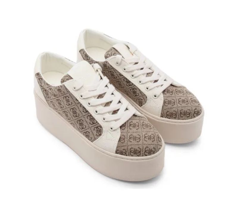 Guess сникърси на платформа и чанта