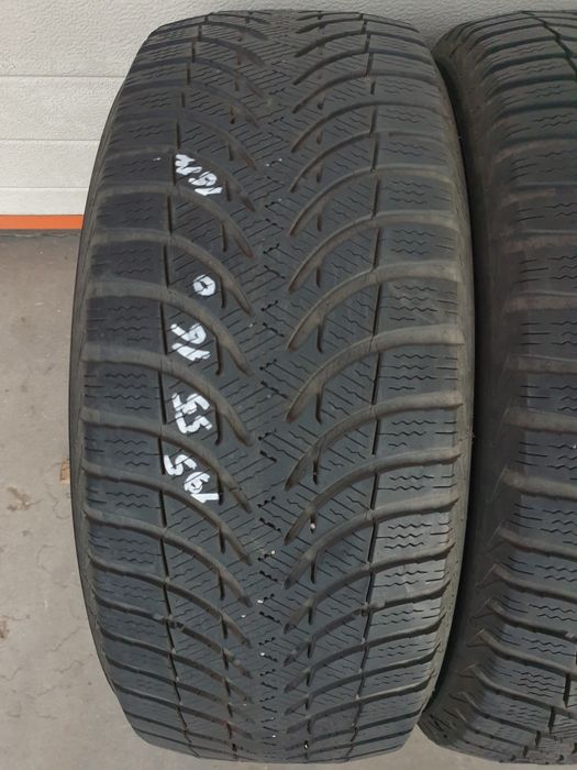 Зимни гуми 4 броя MICHELIN Alpin A4 195 55 R16 дот 1614