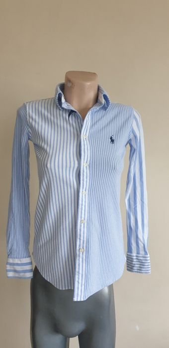 POLO Ralph Lauren Oxford Knit Pique Cotton XS НОВО ОРИГИНАЛ Дамска  Ри