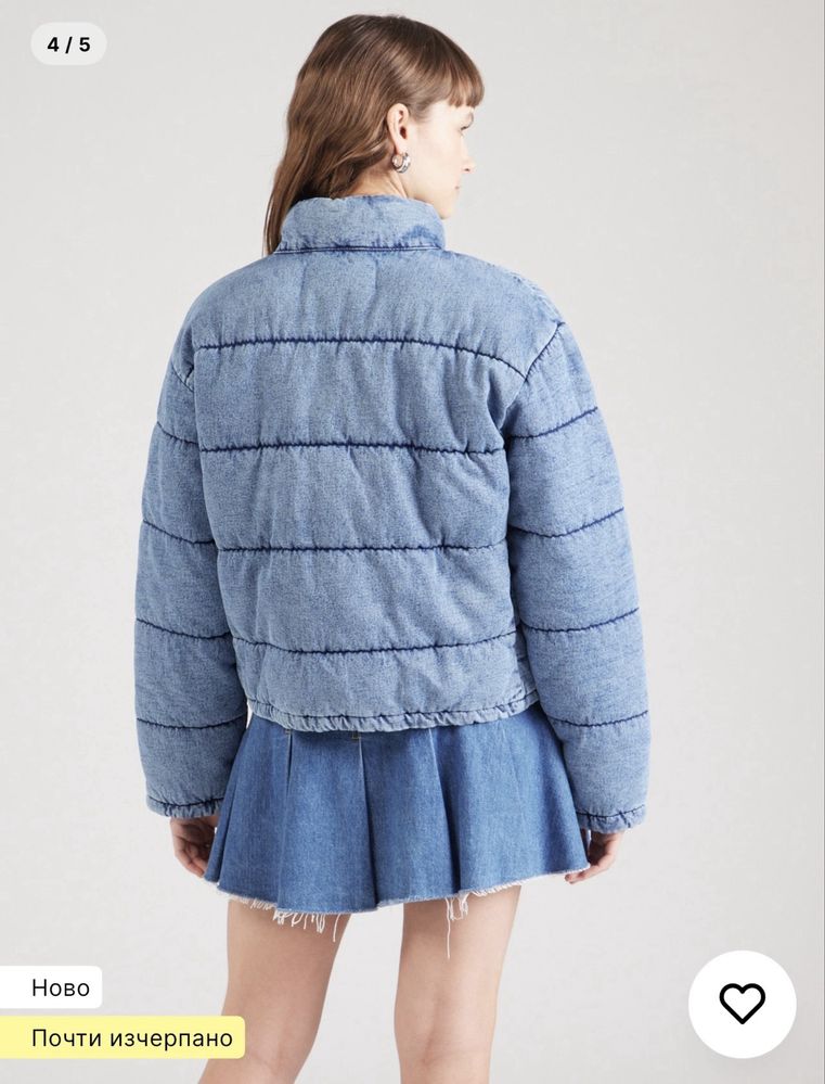 Оригинално denim яке Karl Lagerfeld