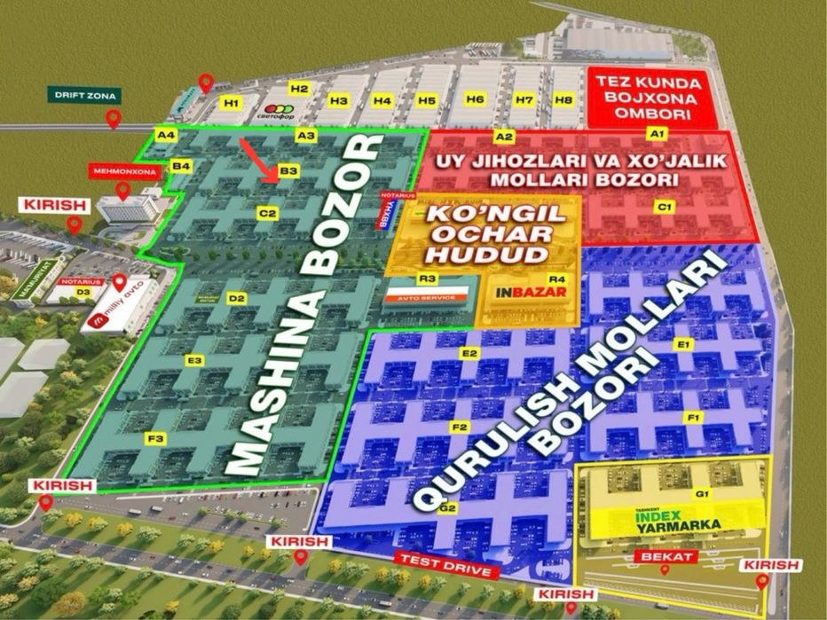 Toshkent Indexda tayyor do‘kon! Juda arzon narxda!