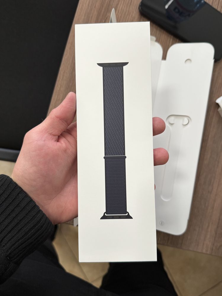 ОРИГИНАЛНА КАИШКА apple watch 41/42/44/45mm midnight sport band