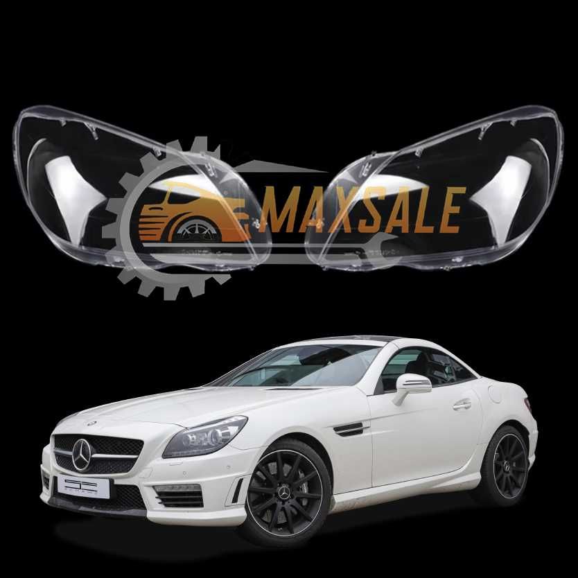 Капаци фарове Mercedes 172 SLK (11-15) фар Мерцедес СЛК 172 комплект