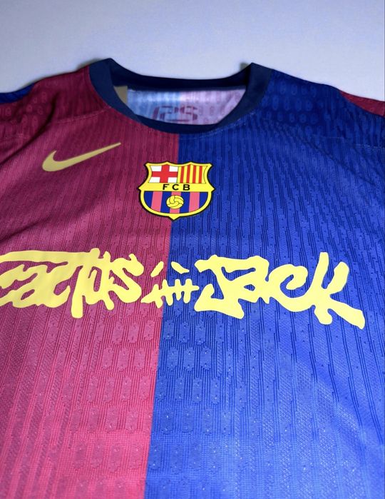 Fc Barcelona 24/25 Home - Cactus Jack ( Raphinha 11 )