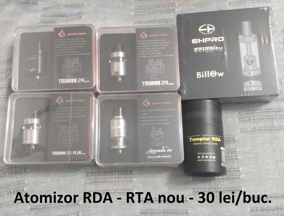 Mod mecanic 18650 inox nou UD Goblin Mini RTA