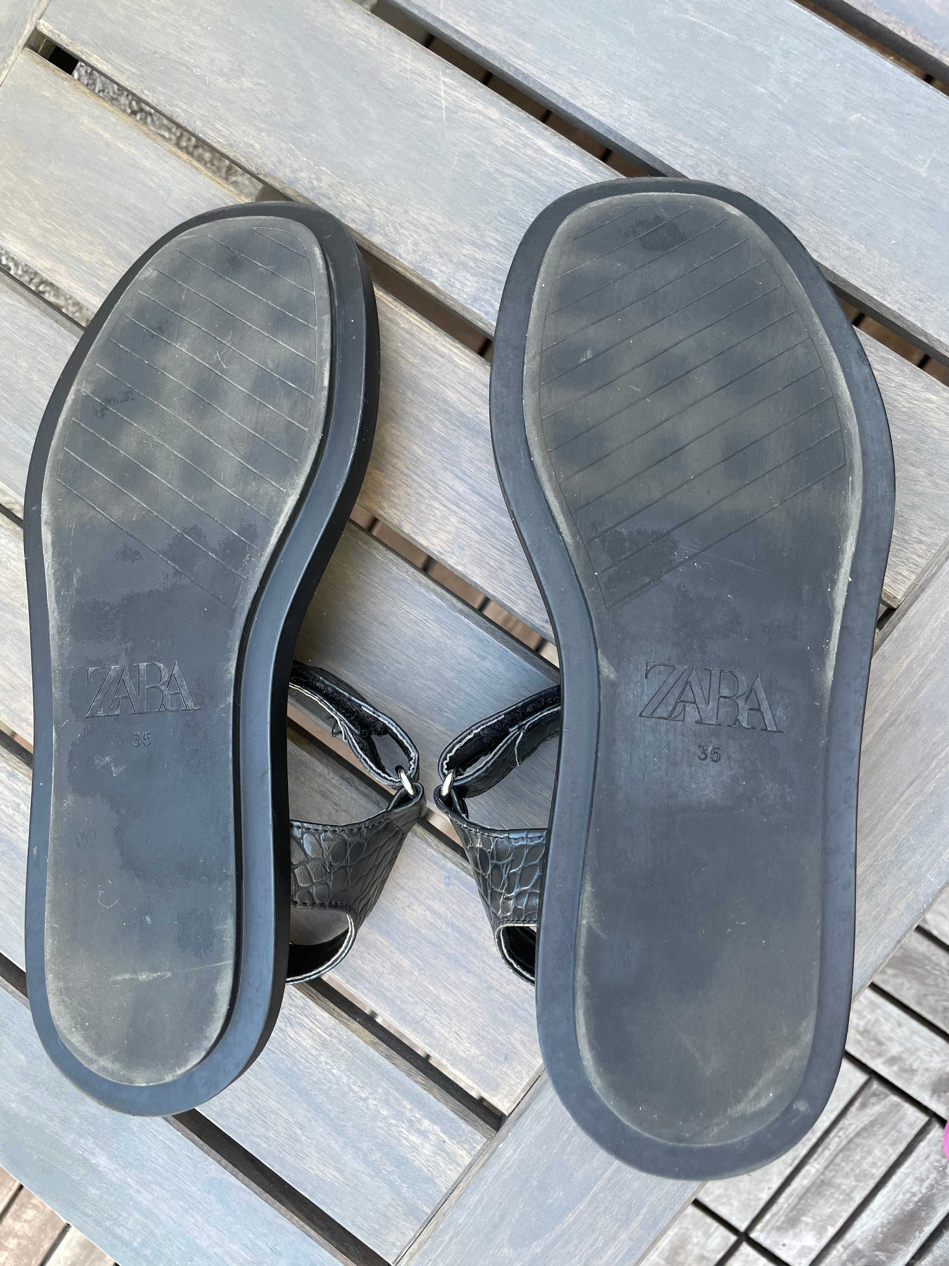 Sandale cu velcro - Zara, 35