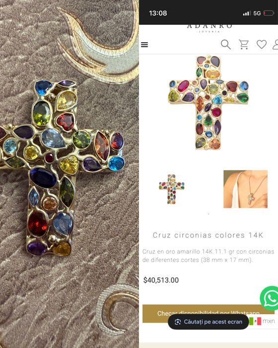 Cruce aur si inel aur