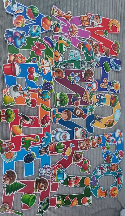 Алфавит 3D со съёмными деталями