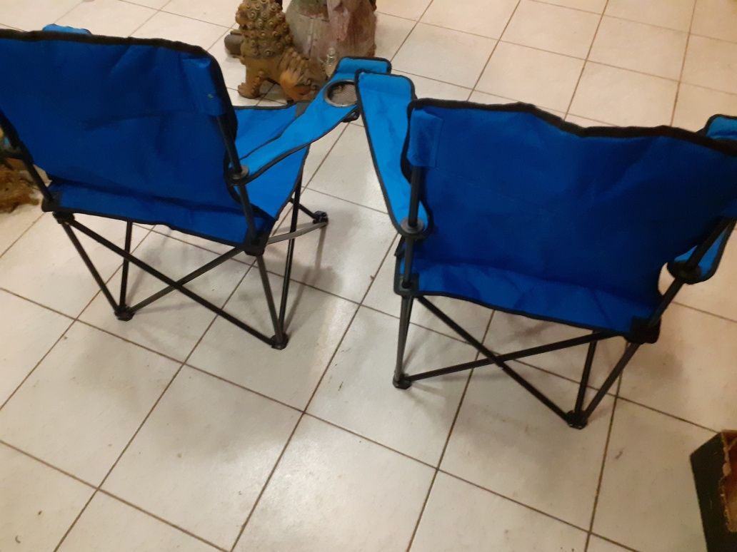 Два сгъваеми стола за къмпинг,риболов,стол,шезлонг