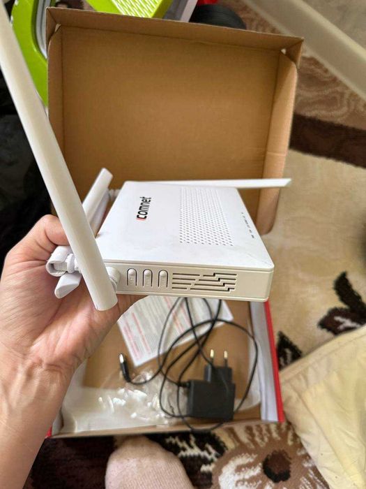 Comnetdan yangi 1 oy ishlagan router sotiladi 400 ming so'm