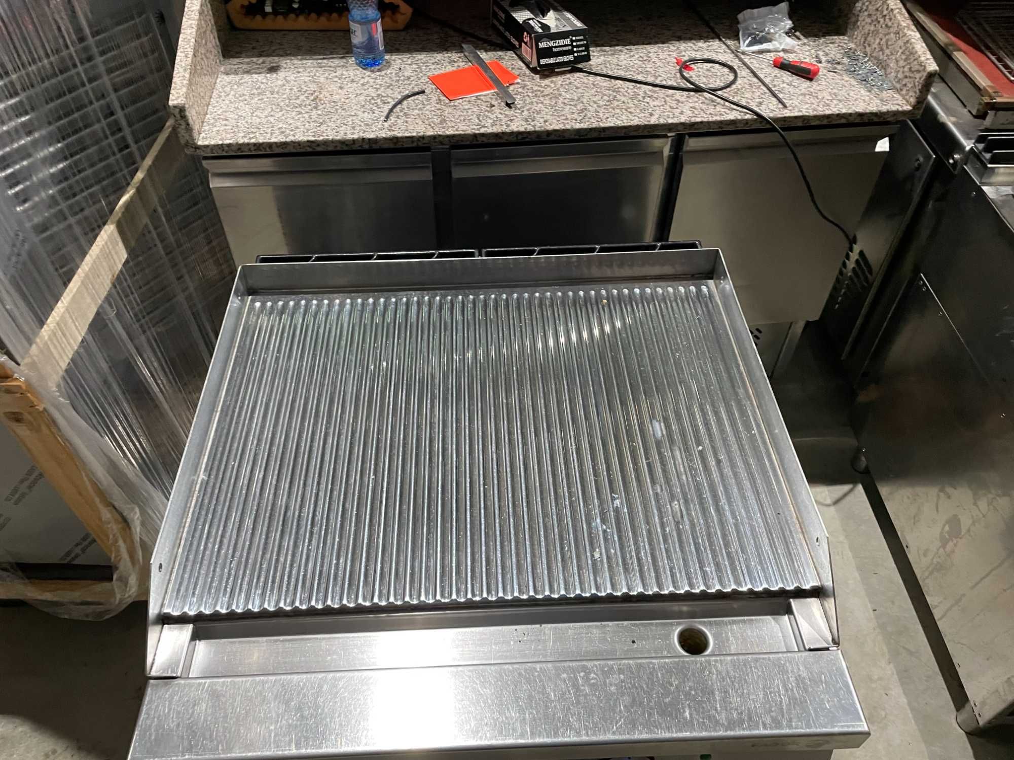 Grill Frytop gratar Cromat striat Fagor electric linia 900 + plita gaz