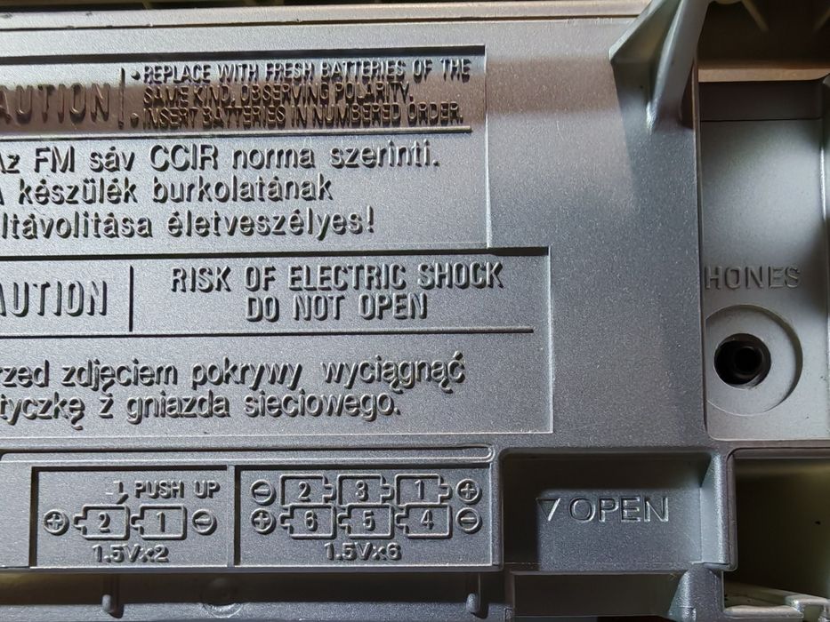 Panasonic radio, cd și caseta