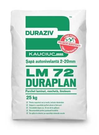 Sapa autonivelanta Duraziv Duraplan LM72 - 25 kg