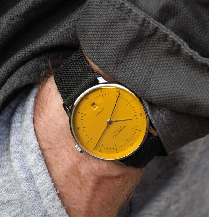 Vand ceas Sternglas Naos Automatik Edition Yellow