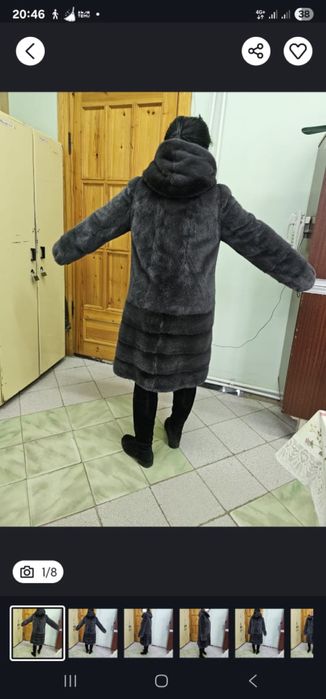 Продам норковая шуба