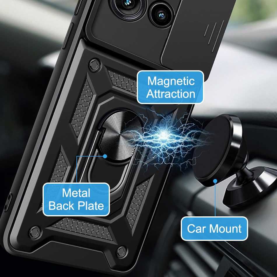 Motorola Edge 50 Neo - Удароустойчив Кейс Гръб CamShield