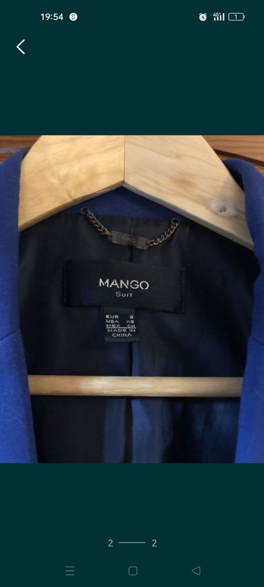Жакет пиджак Манго 42 размер