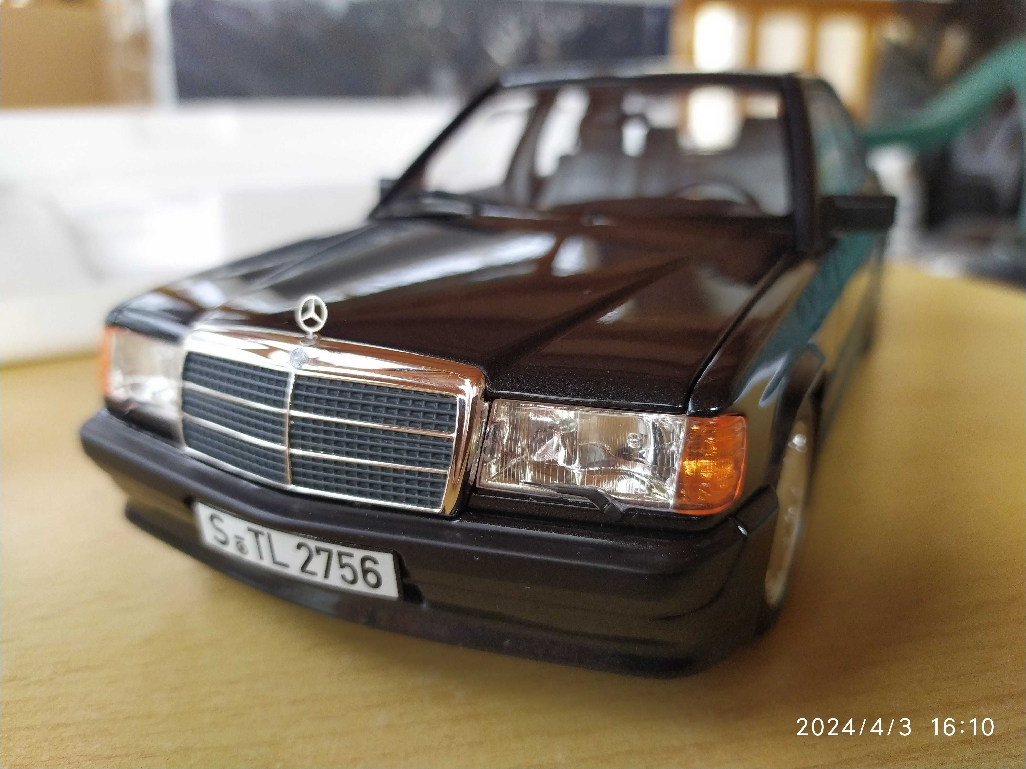 Метален модел на Mercedes-Benz 190 E 2.3-16 1984 - NOREV