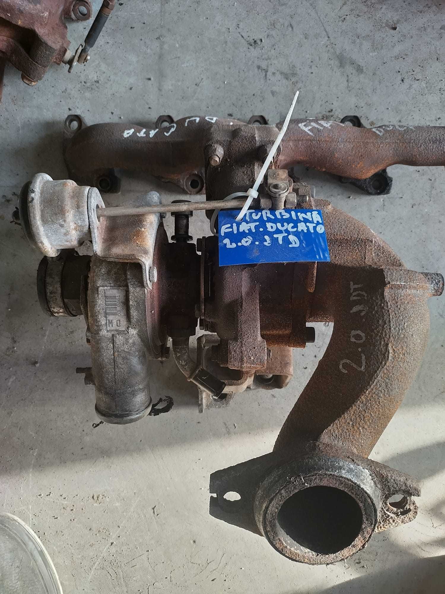 turbina fiat ducato 2,0 jtd