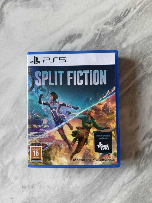 Продам свои диски PS5 Assasisin Creed, The last of 2, SPLIT Fiction