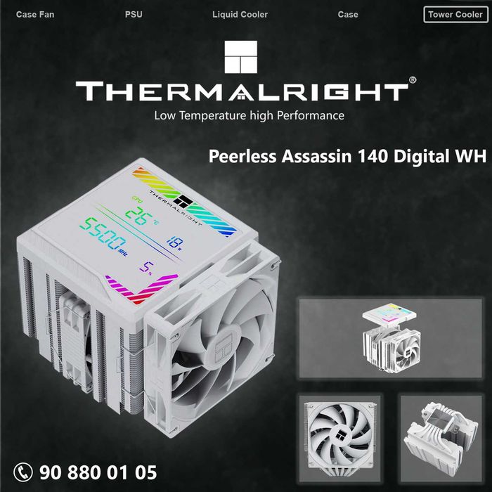 Peerless Assassin 140 Digital BLACK/WHITE