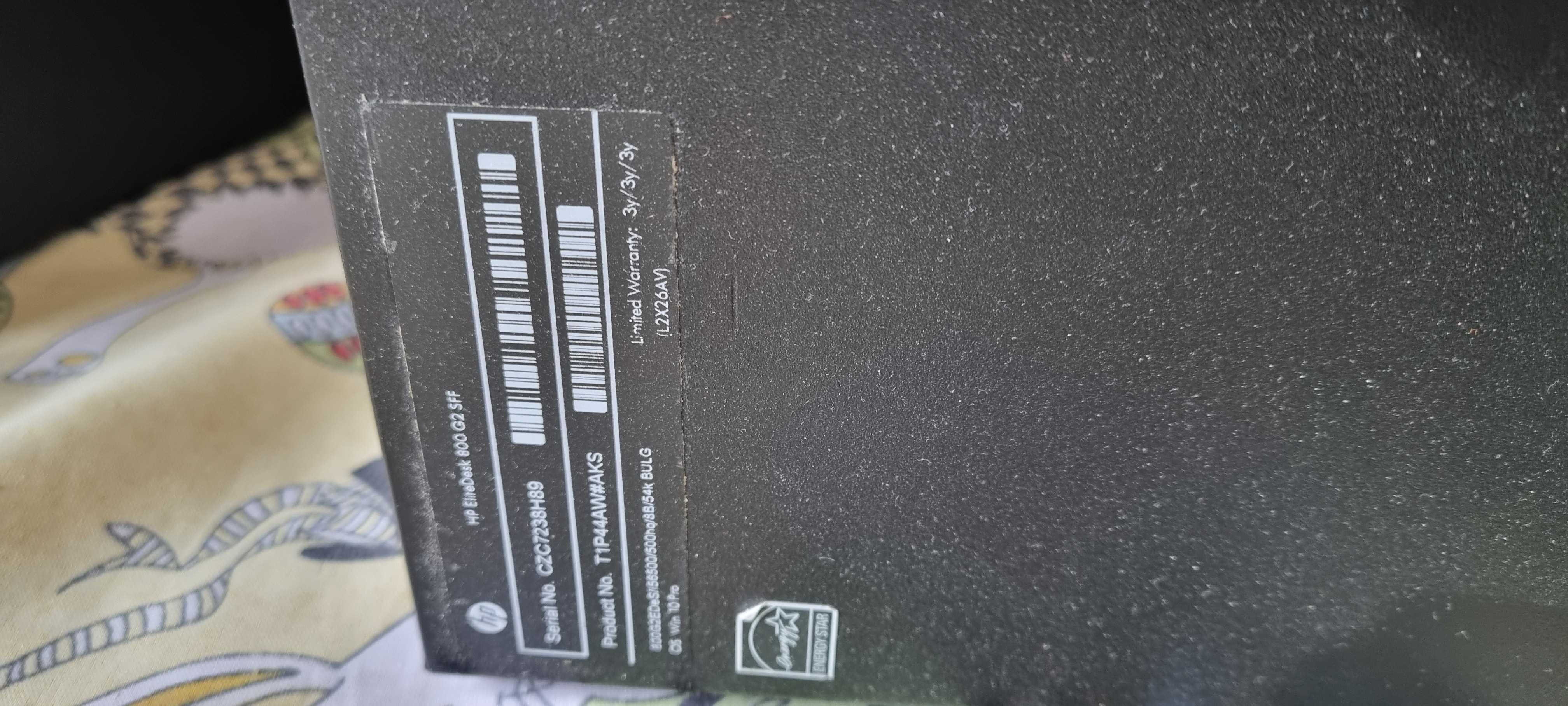 HP 800G2 като нов i7 6700/8GB RAM/500GB HDD/8бр USB3.0