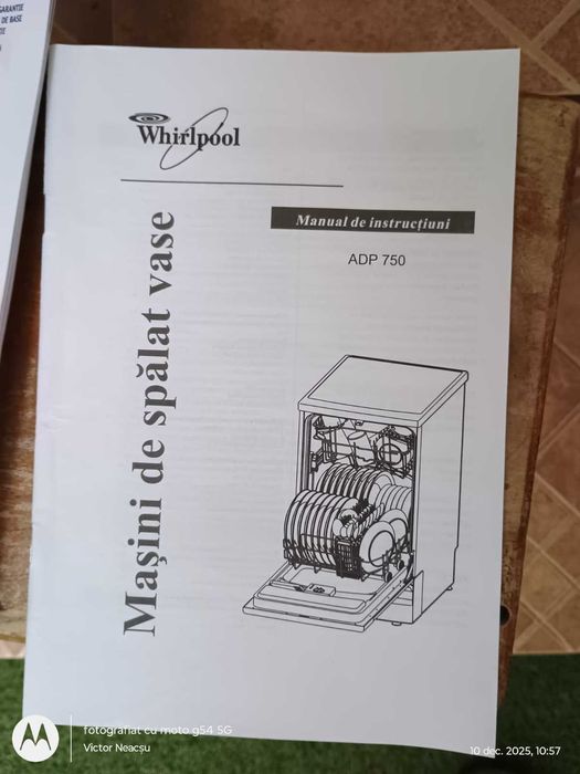 Masina de spalat vase + piese rezerva