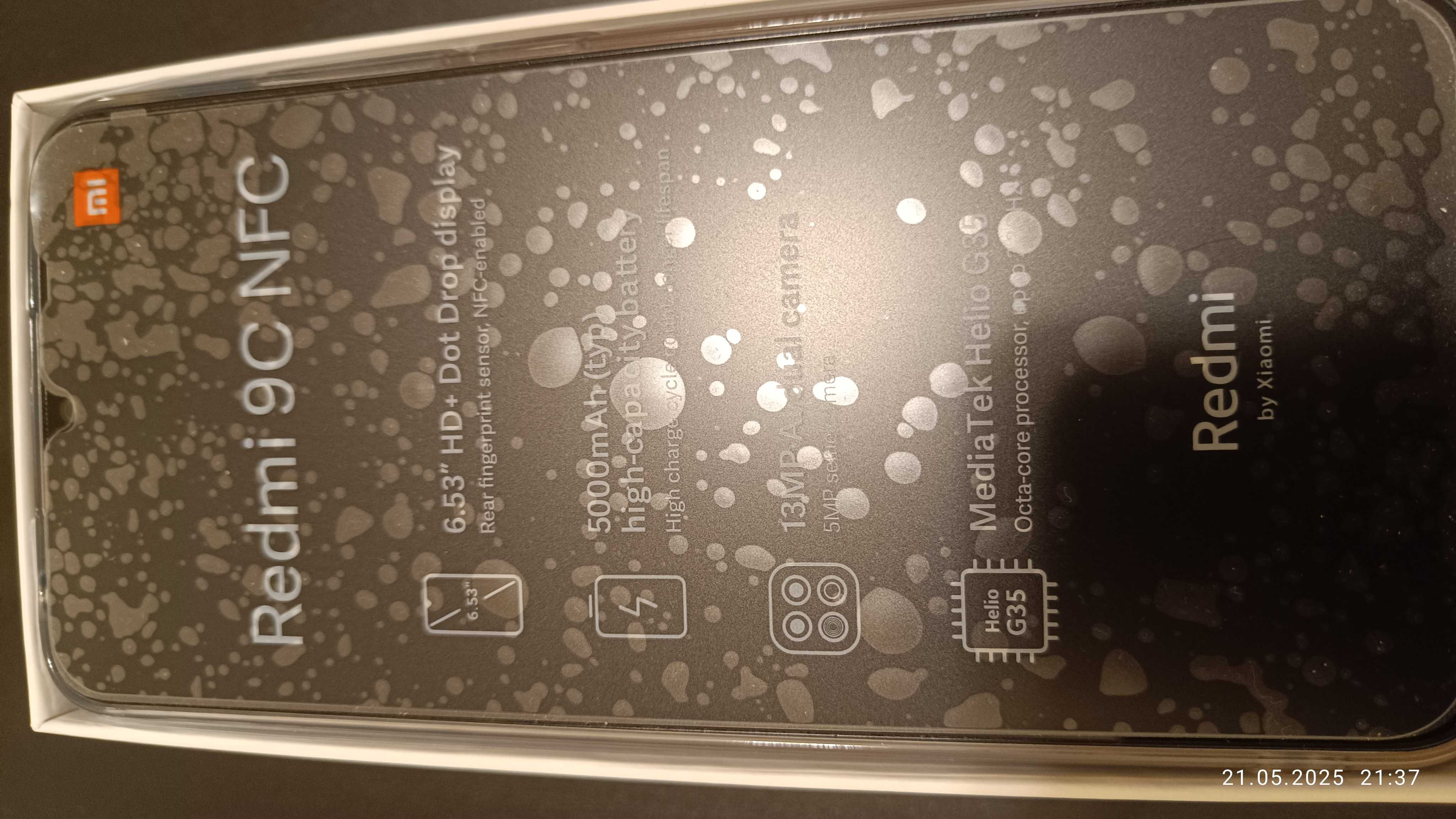 Продавам Xiaomi Redmi 9C NFC, почти нов.