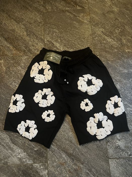 Compleu denim tears hanorac+pantaloni scurti